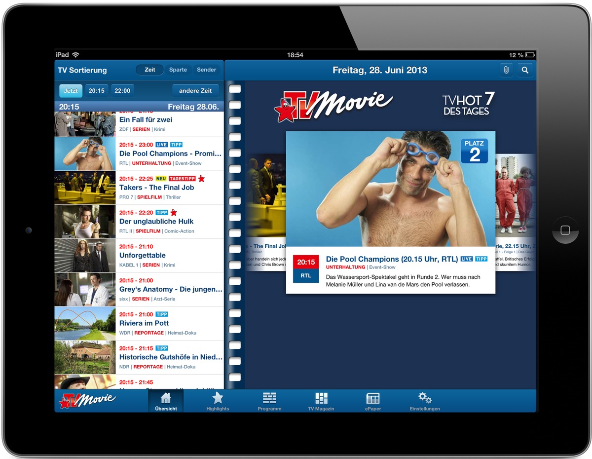TV Movie startet neue App für iPhone und iPad