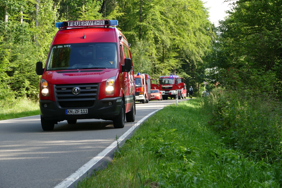 FW Stockach: Zwei Einsätze kurz nacheinander für die Feuerwehr Stockach