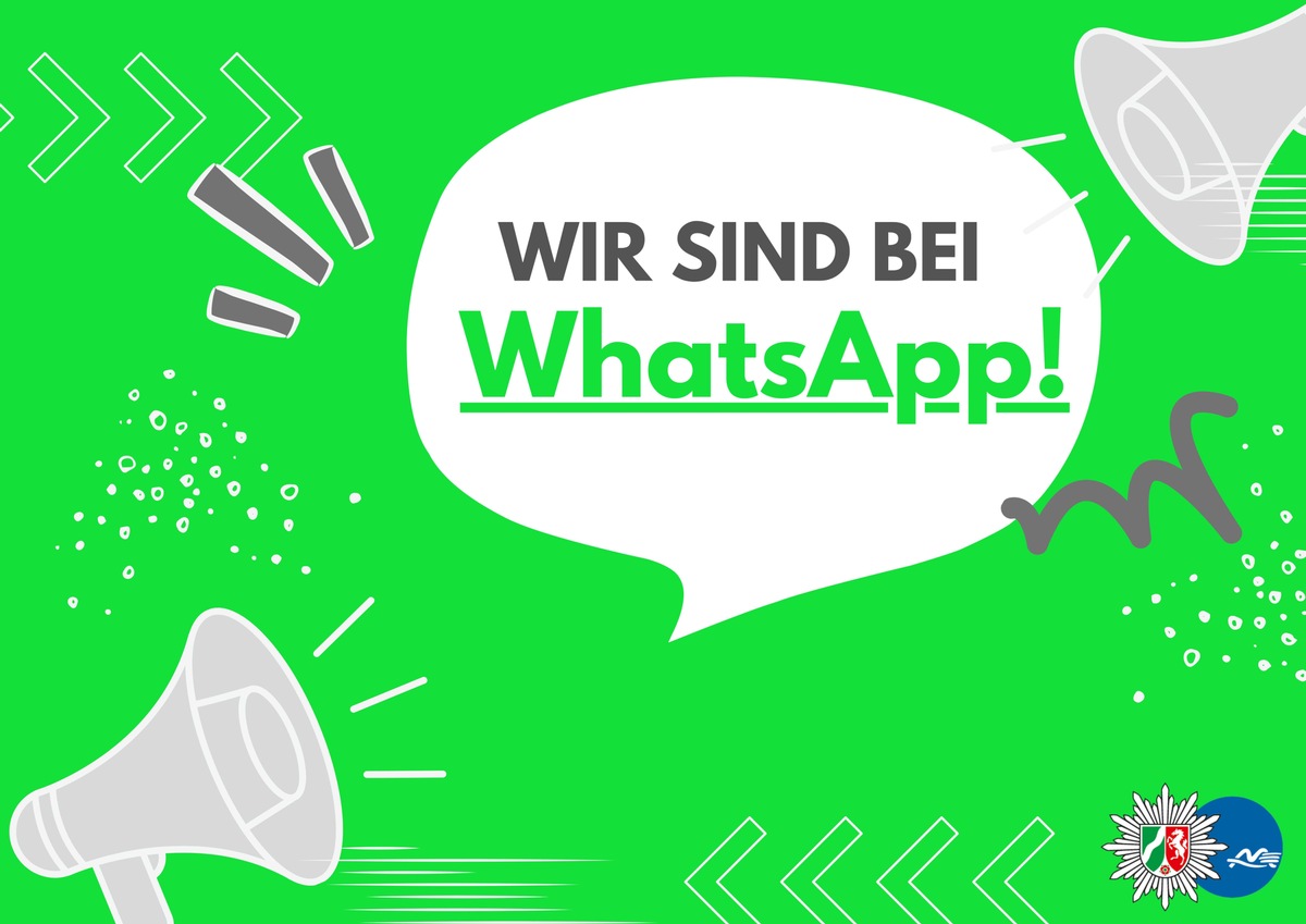 POL-ME: Kreispolizeibehörde Mettmann jetzt mit eigenem WhatsApp-Kanal - Kreis Mettmann - 2401060