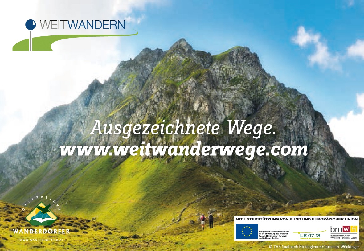 Ausgezeichnete Weitwanderwege auf www.weitwanderwege.com - BILD