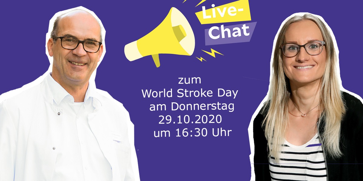 Live-Chat: Schlaganfall: richtig verstehen, entsprechend vorbeugen, optimal (be)handeln