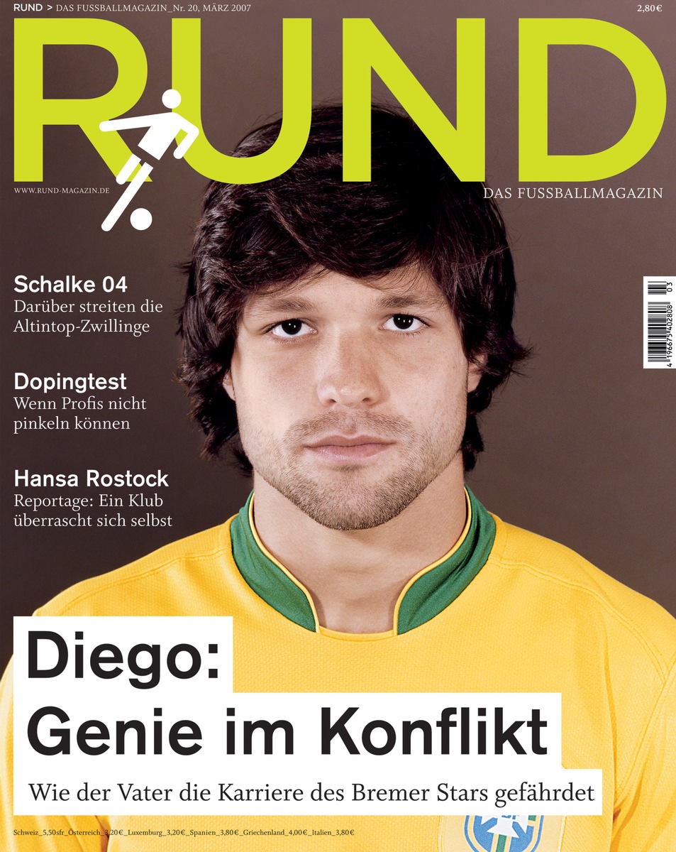 Titel-Story im neuen RUND / Diego: Genie im Konflikt