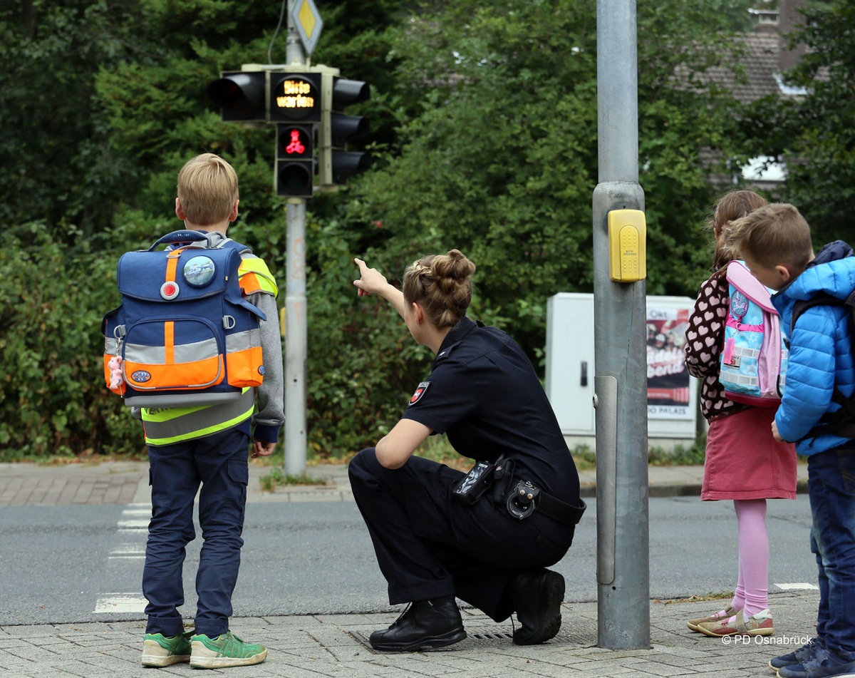 POL-OS: Sicherer Schulweg - Polizei sensibilisiert Verkehrsteilnehmer zum Schulanfang