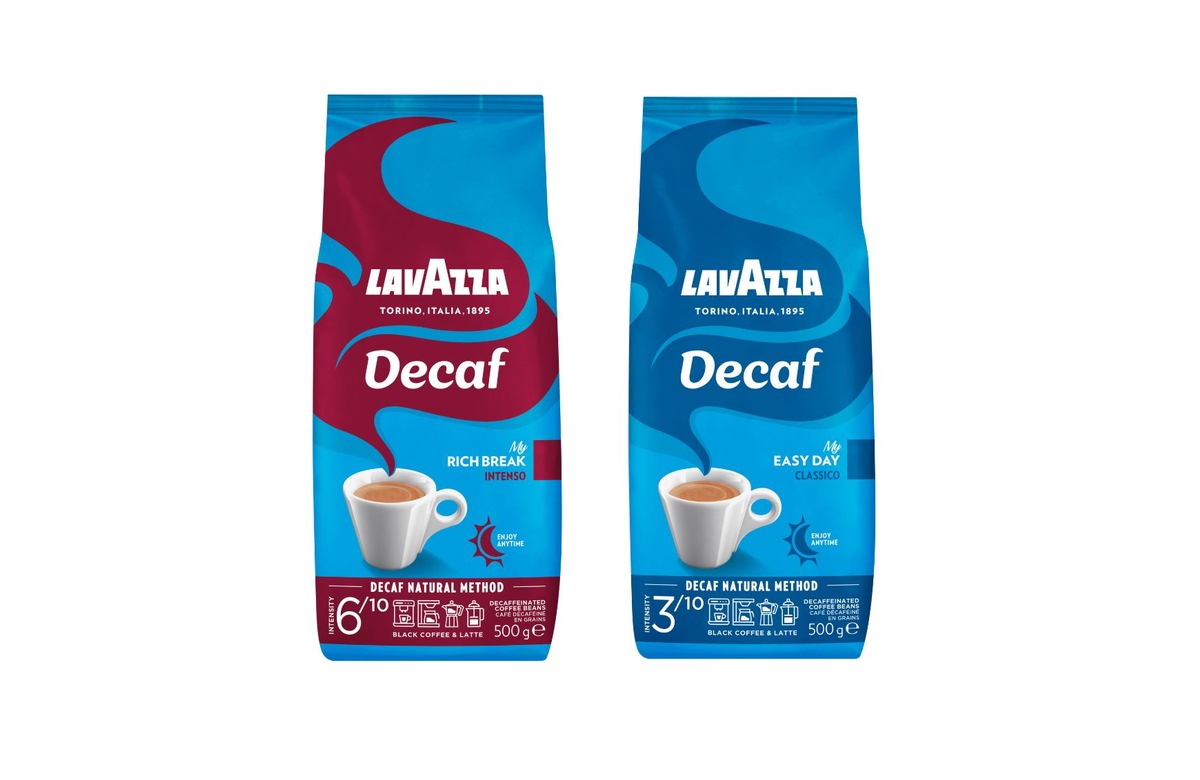 Koffeinfreier Genuss für jeden Lifestyle: 100 % Geschmack - 0 % Verzicht / Neue Vielfalt mit Lavazza Decaf - volles Caffè-Aroma, jederzeit genießbar