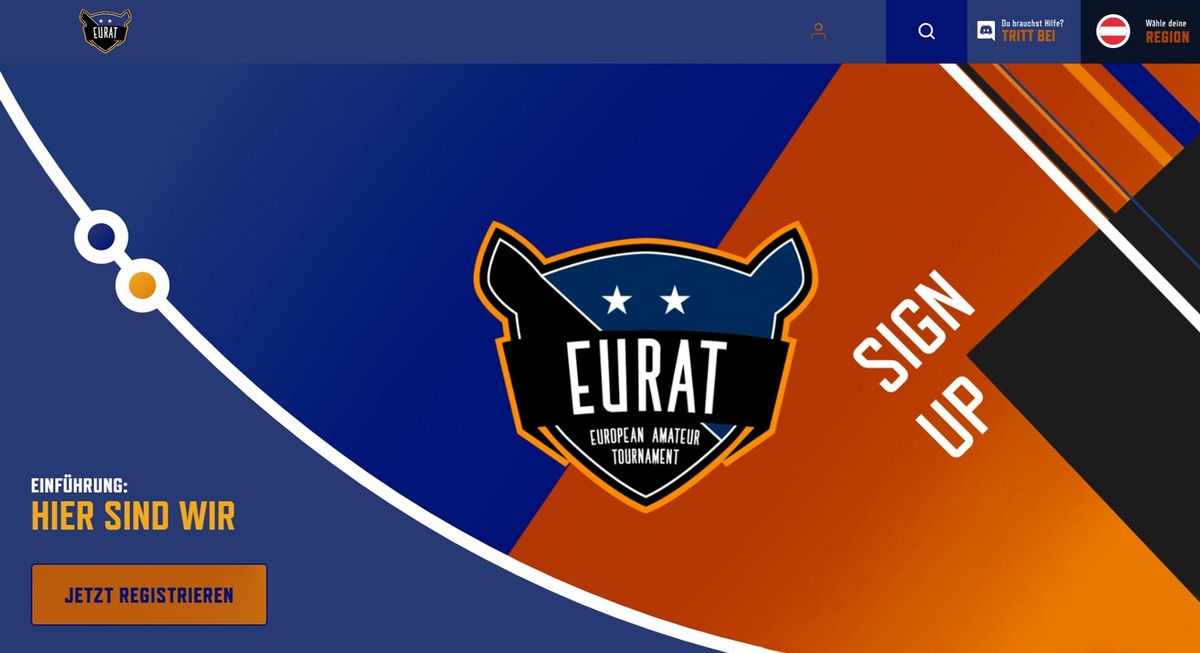 EURAT.gg: erste &amp; einzige europäische Amateur E-Sports Plattform