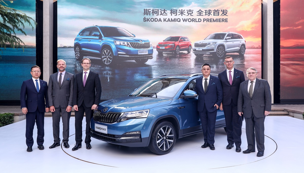 Neuer SKODA KAMIQ feiert Weltpremiere in Peking (FOTO)