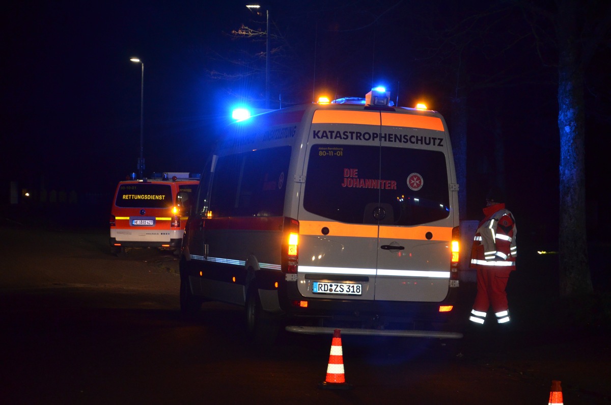 FW-RD: Kellerbrand, 18 Personen mussten evakuiert werden Kolberger Straße, in Rendsburg, kam es Heute (01.01.2020) zu einem Kellerbrand, dabei mussten 18 Personen evakuiert werden.