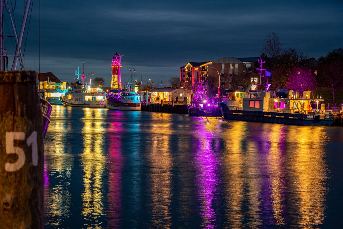 Büsumer Lichterwochen(enden), Aquarium am Hafen und museum am meer