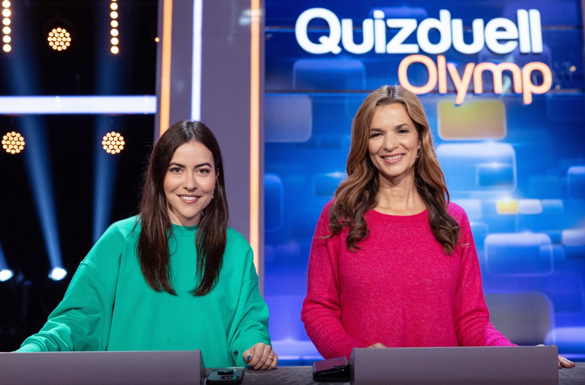 ARD-Nachrichten-Team gegen &quot;Quizduell-Olymp&quot;: Aline Abboud und Julia-Niharika Sen zu Gast bei Esther Sedlaczek / am Freitag, 30. Dezember 2022, 18:50 Uhr im Ersten