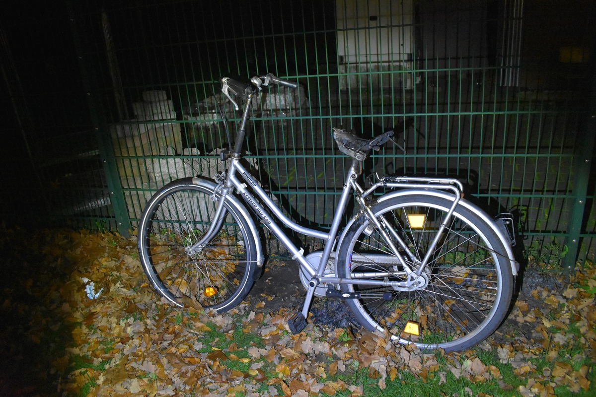 POL-EL: Werlte - Fahrrad in Brand gesetzt