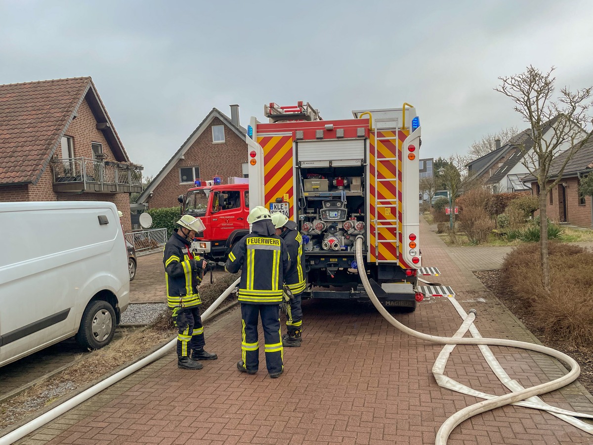 Feuerwehr Kalkar: Weiterer Brandeinsatz für die Freiwillige Feuerwehr Kalkar