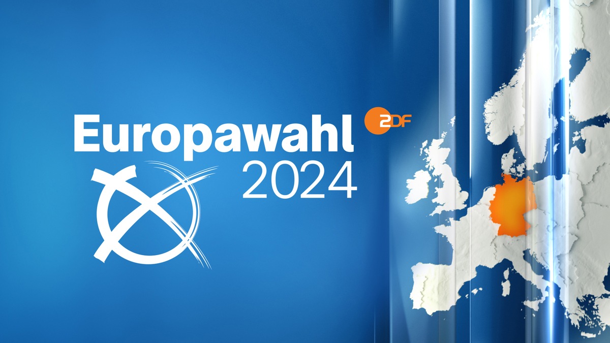 Europawahl 2024 zweimal live aus dem ZDF-Wahlstudio / &quot;ZDF spezial&quot; am Tag nach der Europawahl