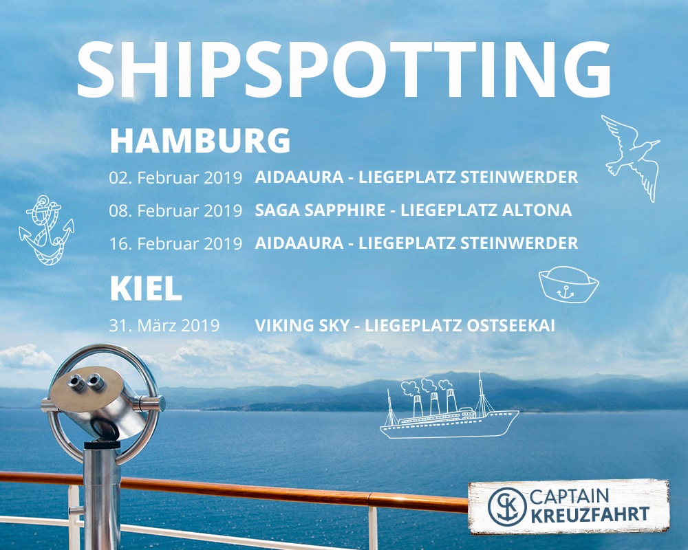 Spotted: Die besten Plätze für Schiff-Paparazzi