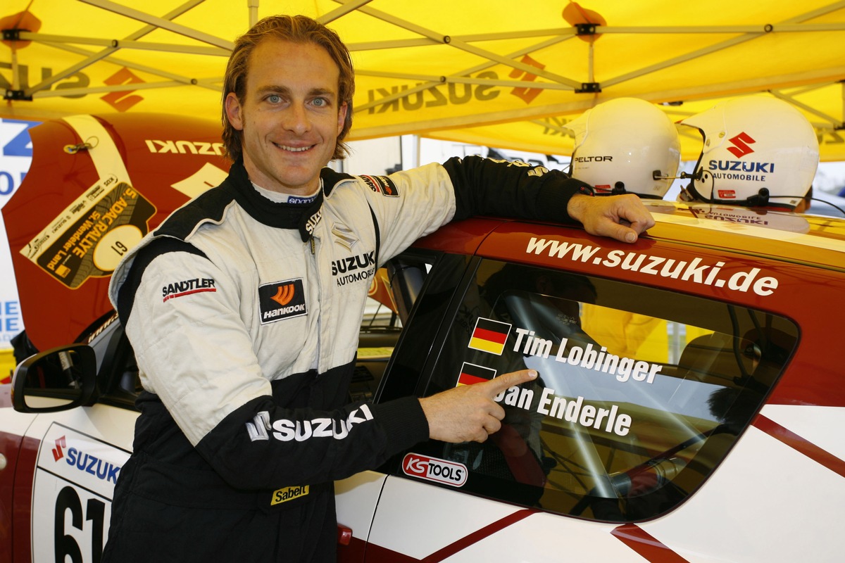 Tim Lobinger gibt Gas beim Finale des SUZUKI RALLYE CUP