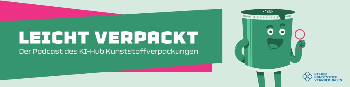 Pressemitteilung: Podcast-Launch: Bei „leicht verpackt“ geht es um Recycling mit KI