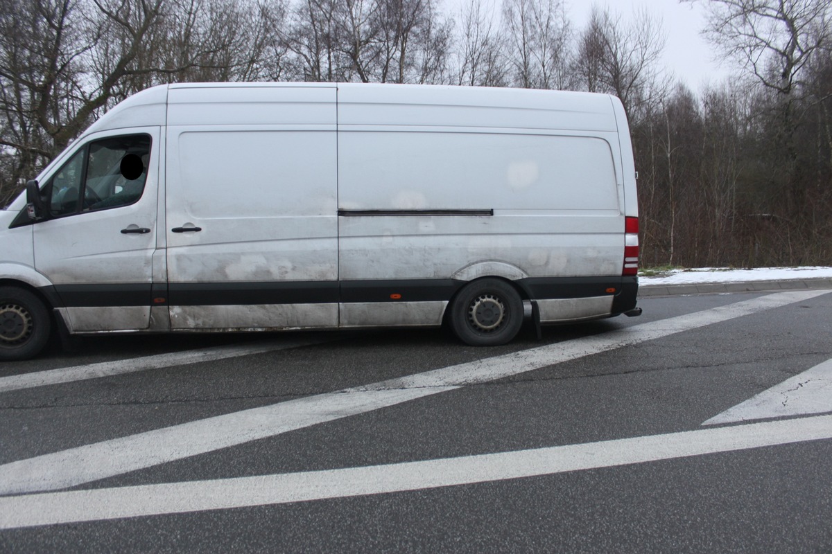 POL-PDKL: A6/Ramstein-Miesenbach, Gesamtgewicht deutlich überschritten