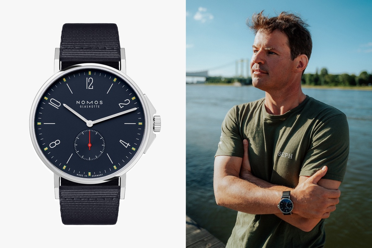 In record time! NOMOS Ahoi: An extreme swimmer