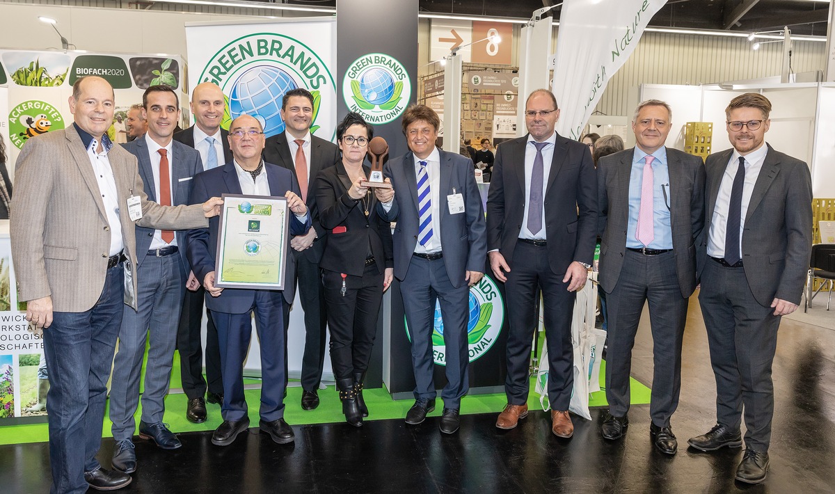 NORMA: Eigenmarke BIO SONNE zur Green Brand Germany 2019/2020 auf der BIOFACH ausgezeichnet / Lebensmittel-Discounter leistet Beitrag zum Schutz von Umwelt, Natur und Klima (FOTO)