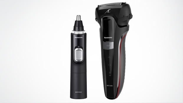 Doppelte Grooming-Power für den gepflegten Mann: Panasonic 3-in-1-Rasierer ES-LL41 und Nasen- und Ohrhaarschneider ER-GN300 / Leistungsstarke Motoren und scharfe Klingen für maximalen Style