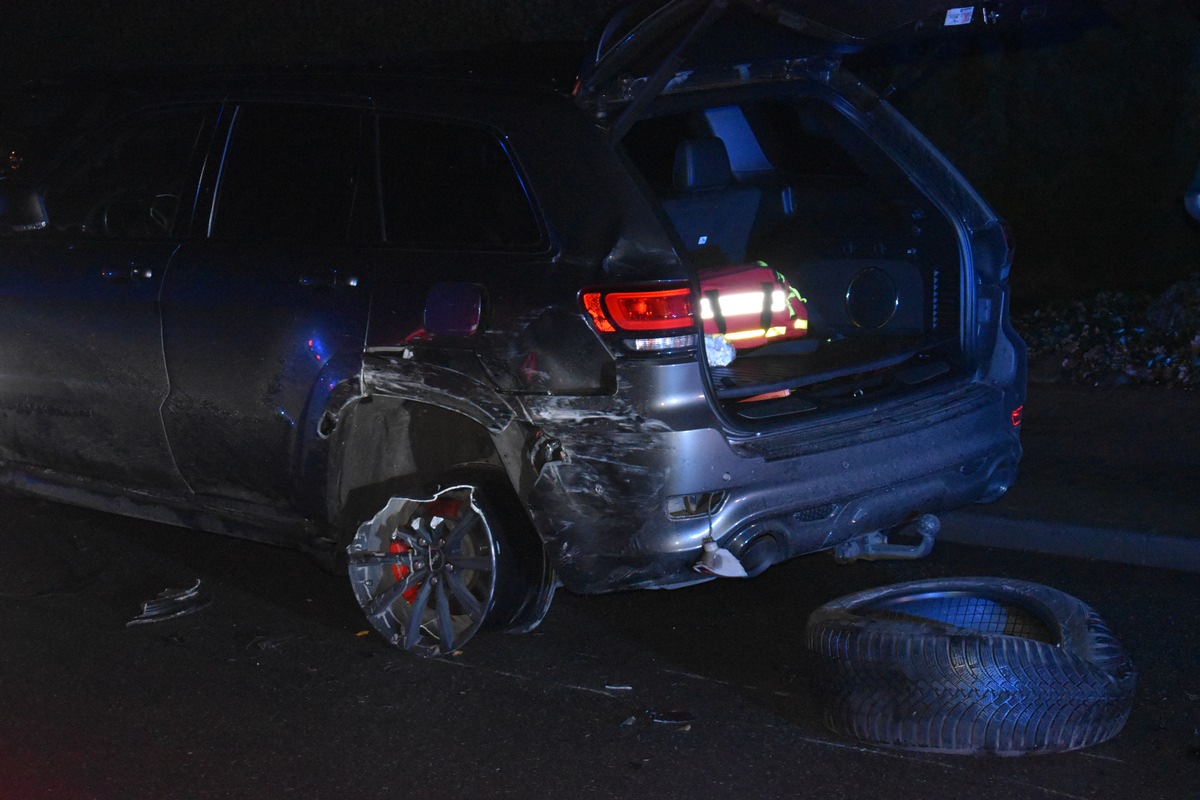 POL-STH: Gefährdung des Straßenverkehrs durch betrunkenen Transporterfahrer