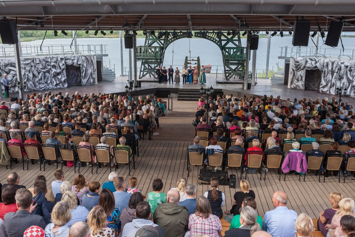 Erfolgreiche Entwicklung am Schladitzer See: Biedermeierstrand bietet neue Attraktionen und attraktives Kulturprogramm