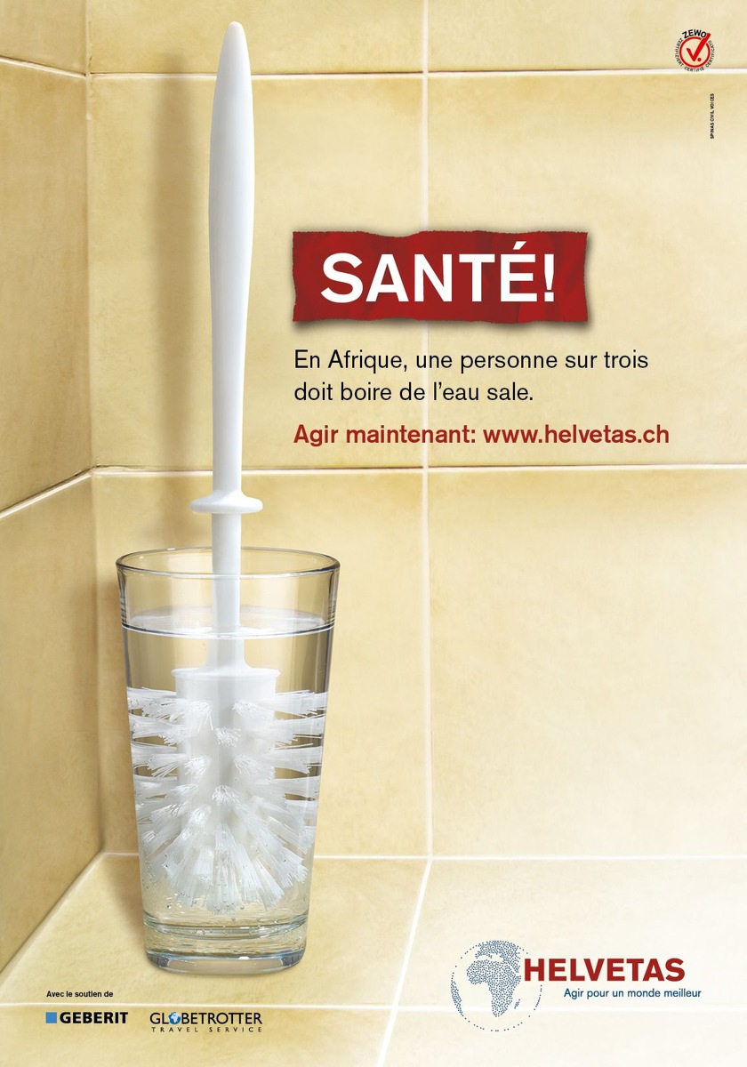 Nouvelle campagne Helvetas : Santé! (IMAGE)