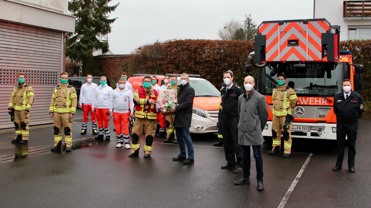 FW-GL: Traditioneller Weihnachtsbesuch mit Abstand