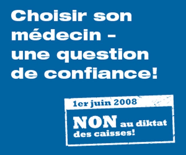 Votation fédérale du 1er juin: le choix de son médecin dentiste aussi est une question de confiance