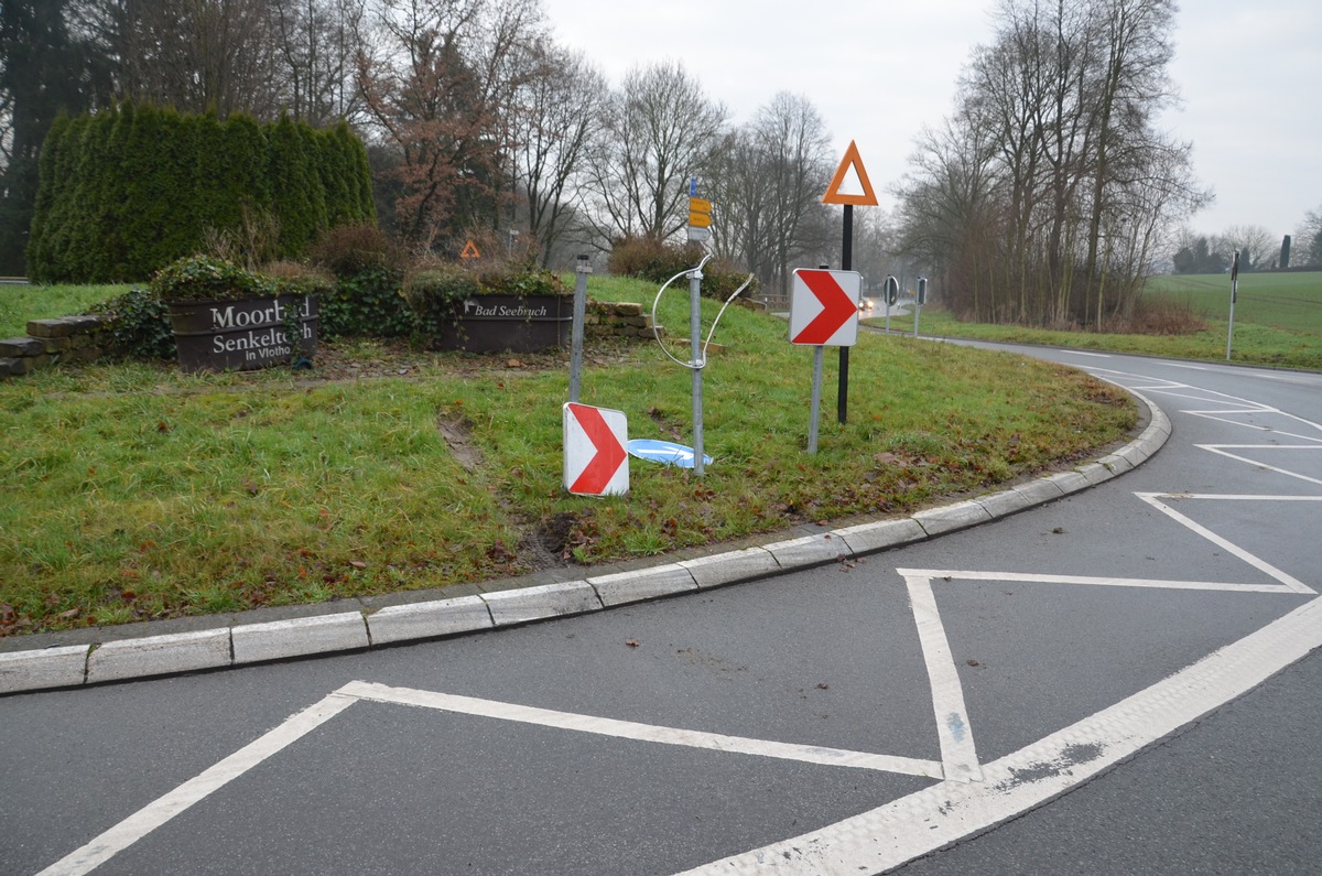 POL-HF: Verkehrsunfallflucht - Aufmerksamer Zeuge notiert Kennzeichen