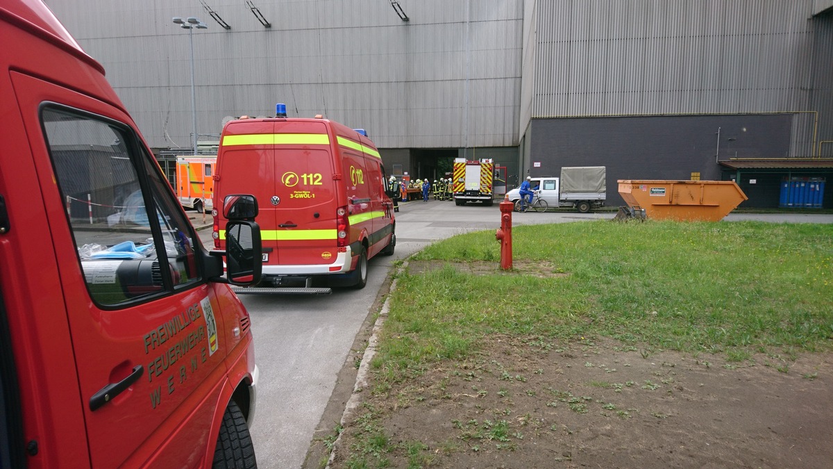 FW-WRN: F_BMA: Brandmeldeanlage im Gersteinwerk aufgelaufen