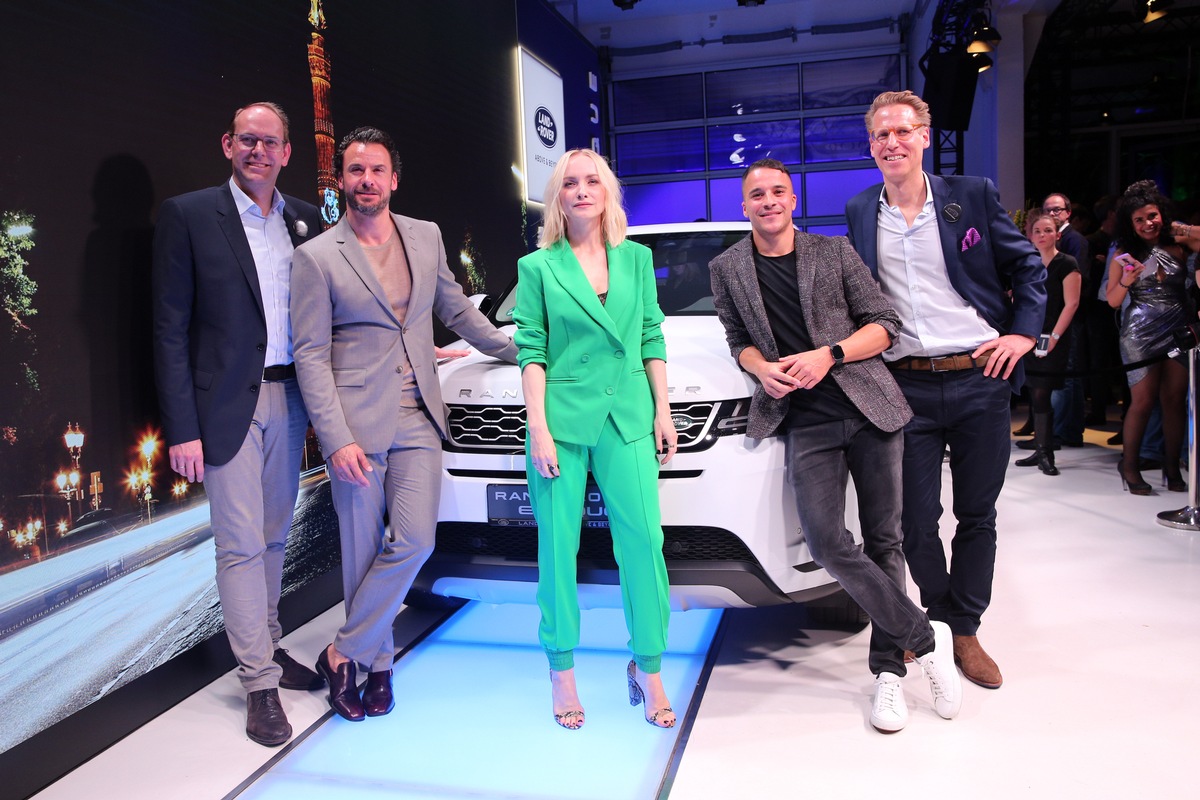 Mit Star-DJane, prominenten Gästen und exklusivem Food-Konzept: Neuer Range Rover Evoque feiert Deutschlandstart in Berlin (FOTO)