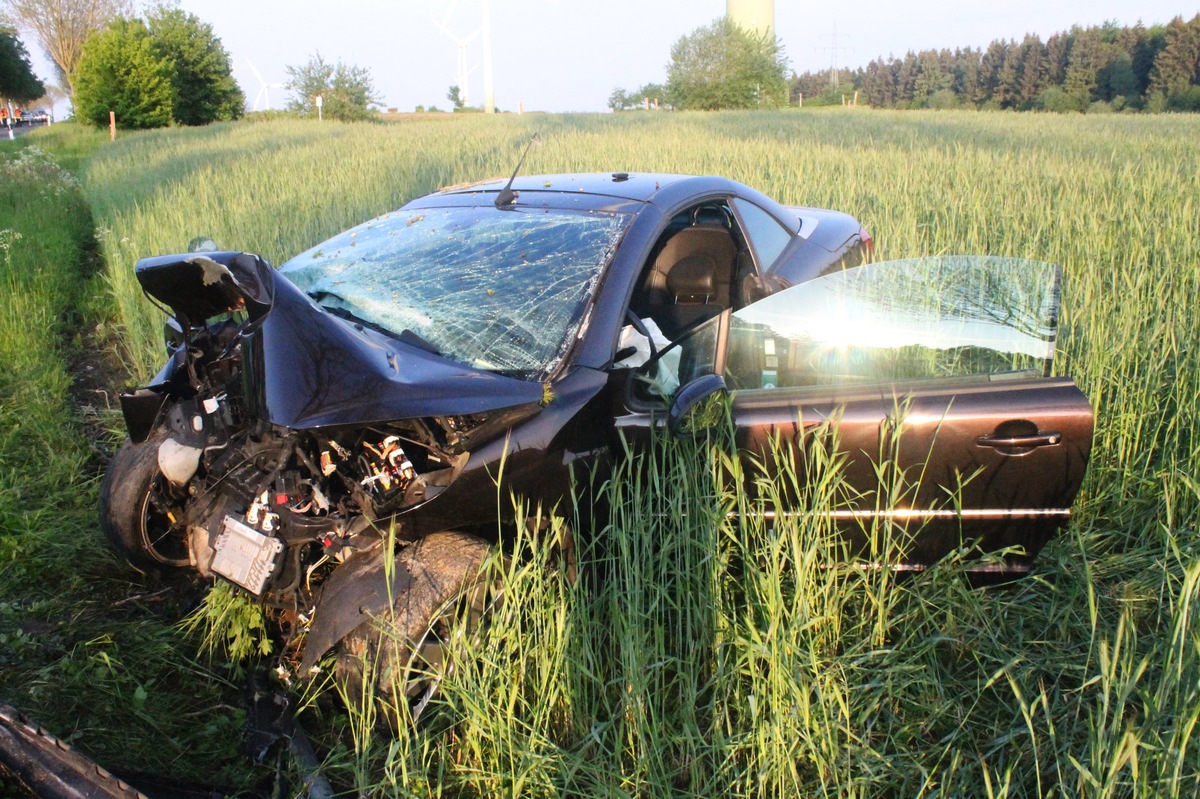 POL-AC: 21-Jährige bei Unfall verletzt