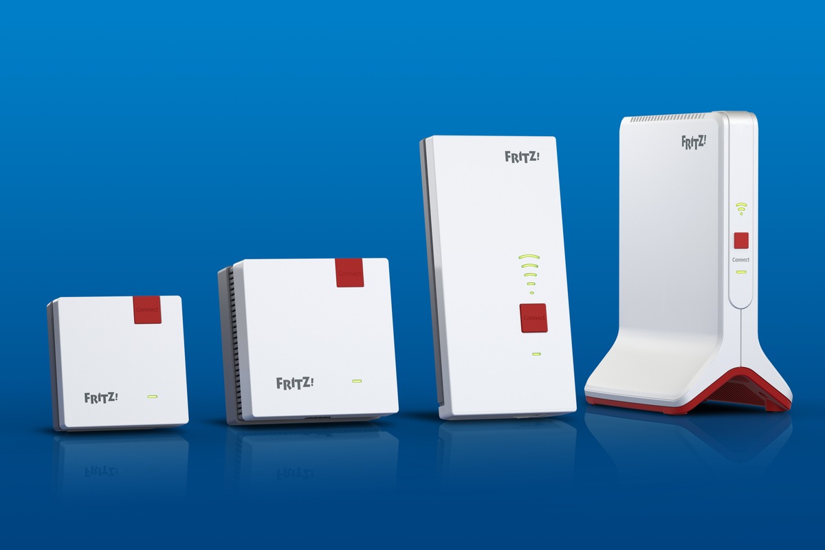 MWC 2019: Neue FRITZ!Repeater-Familie für WLAN Mesh und FRITZ!Box für Gigabit-Internet