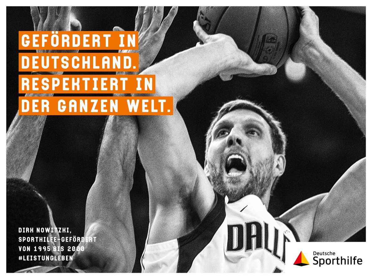 #leistungleben - Sporthilfe-Markenkampagne mit Basketball-Legende Dirk Nowitzki