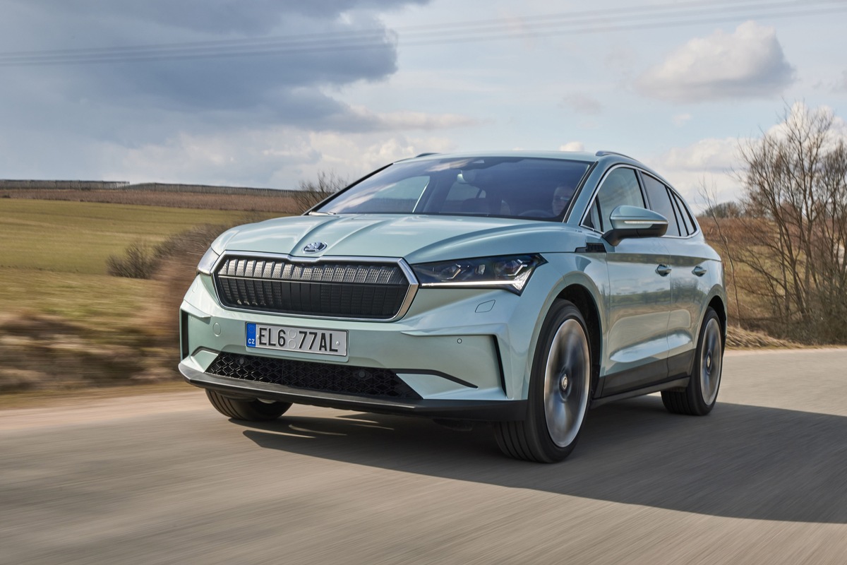 Škoda Enyaq iV gewinnt bei der Elektro Trophy 2023