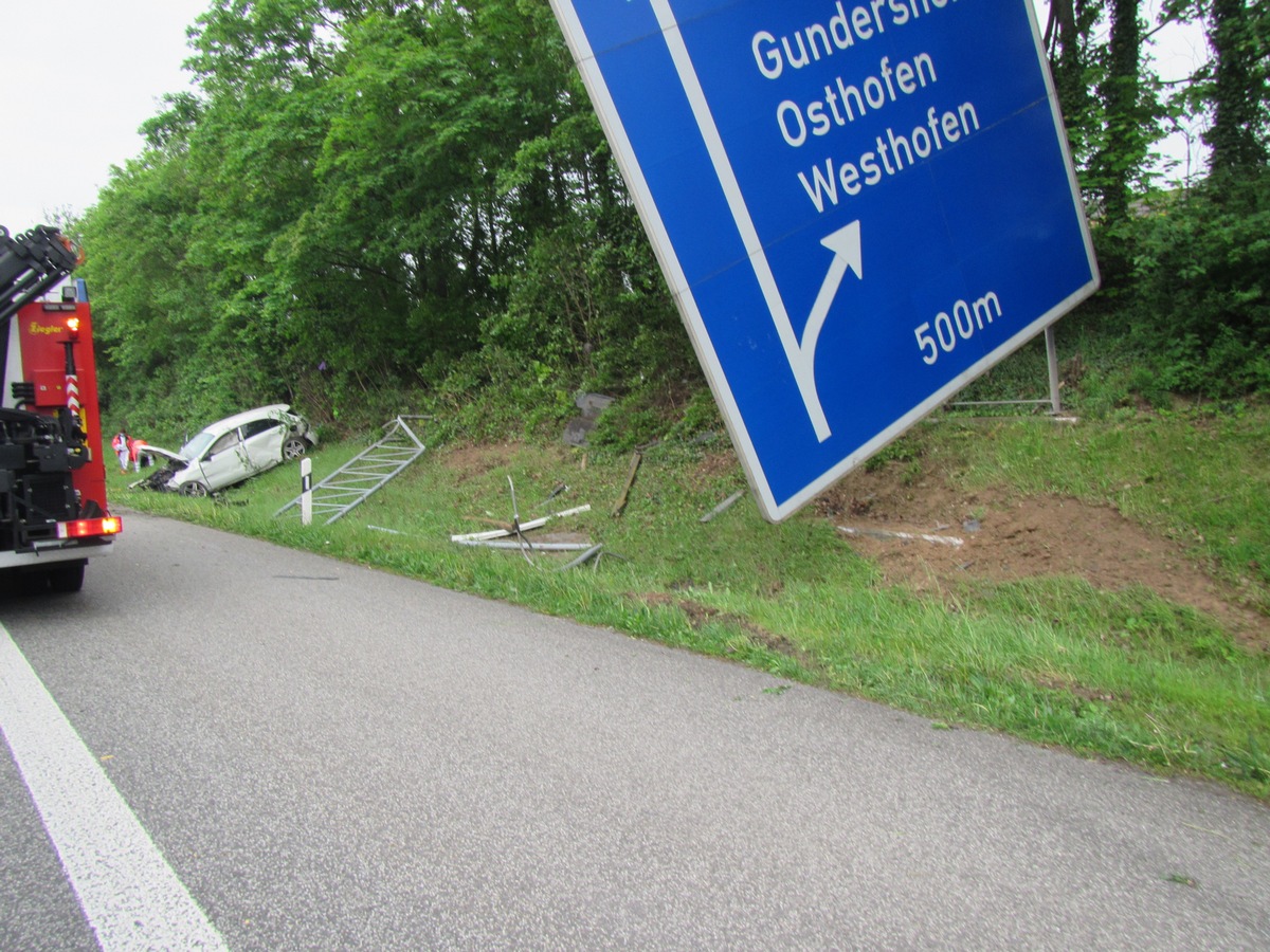 POL-VDMZ: Verkehrsunfall mit zwei Schwerverletzten Frauen