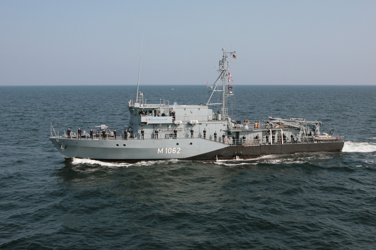 &quot;Sulzbach-Rosenberg&quot; auf der Fahrt ins Mittelmeer zum NATO-Einsatz (mit Bild)