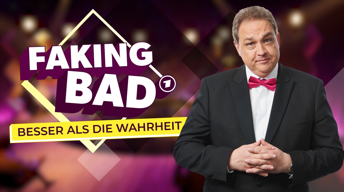 „FAKING BAD – Besser als die Wahrheit“ / Neue Comedy-Show von und mit Oliver Kalkofe für die ARD Mediathek und Das Erste