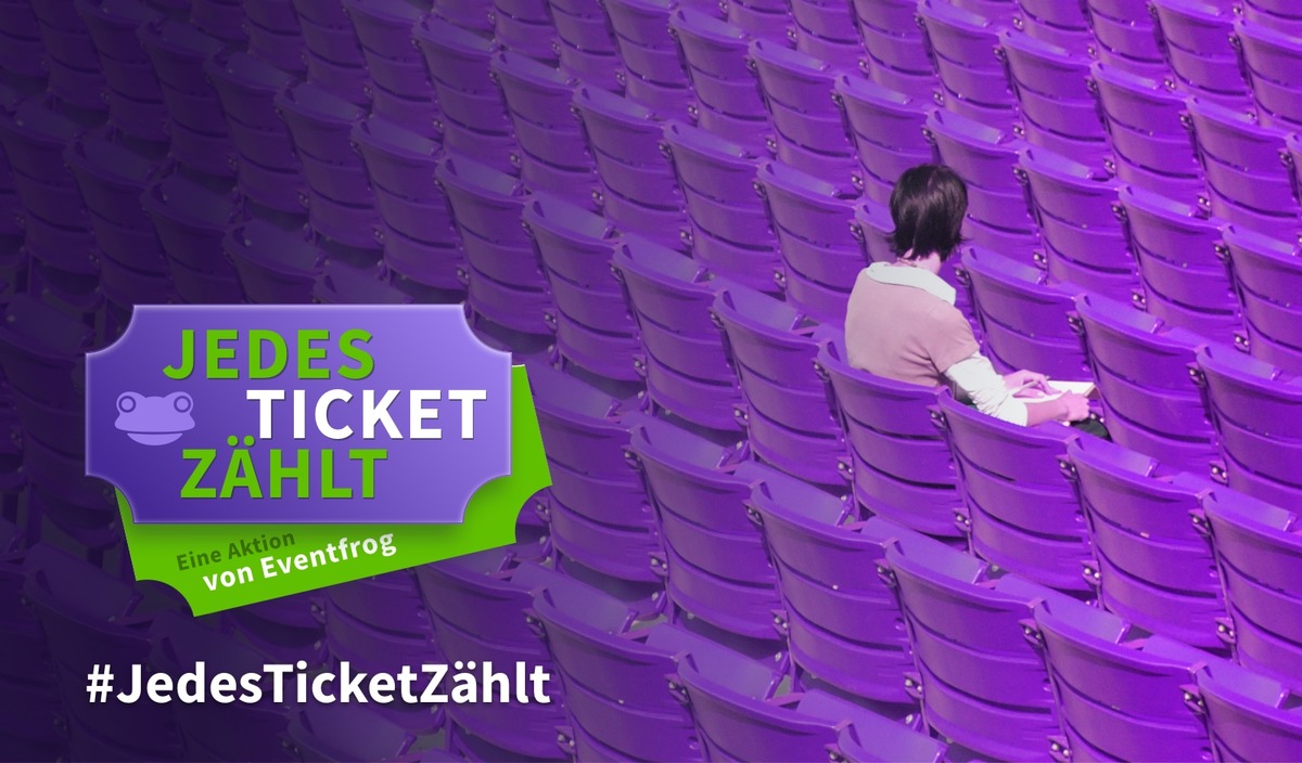 Eventfrog Spenden-Aktion &quot;Jedes Ticket zählt&quot; gut gestartet