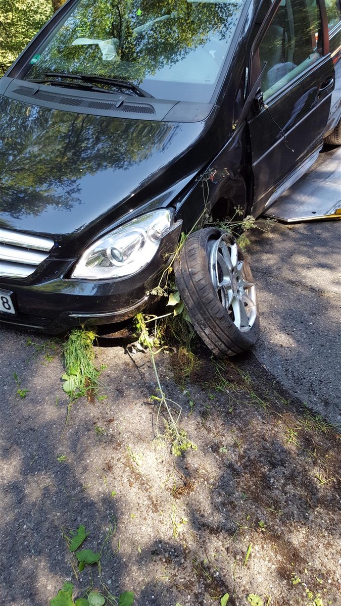 POL-PDNR: Wissen - Verkehrsunfall mit einer leichtverletzten Person