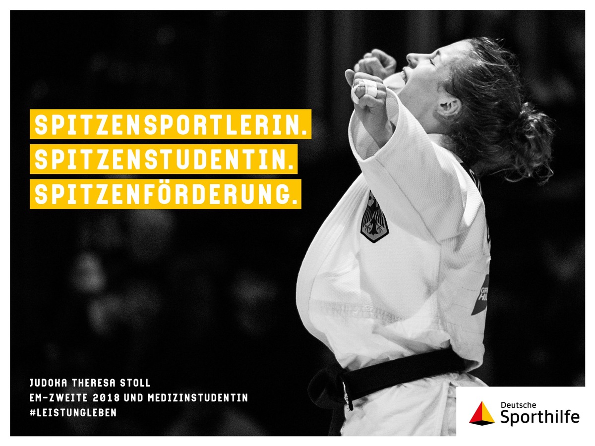 #leistungleben - Sporthilfe-Markenkampagne mit Judoka Theresa Stoll