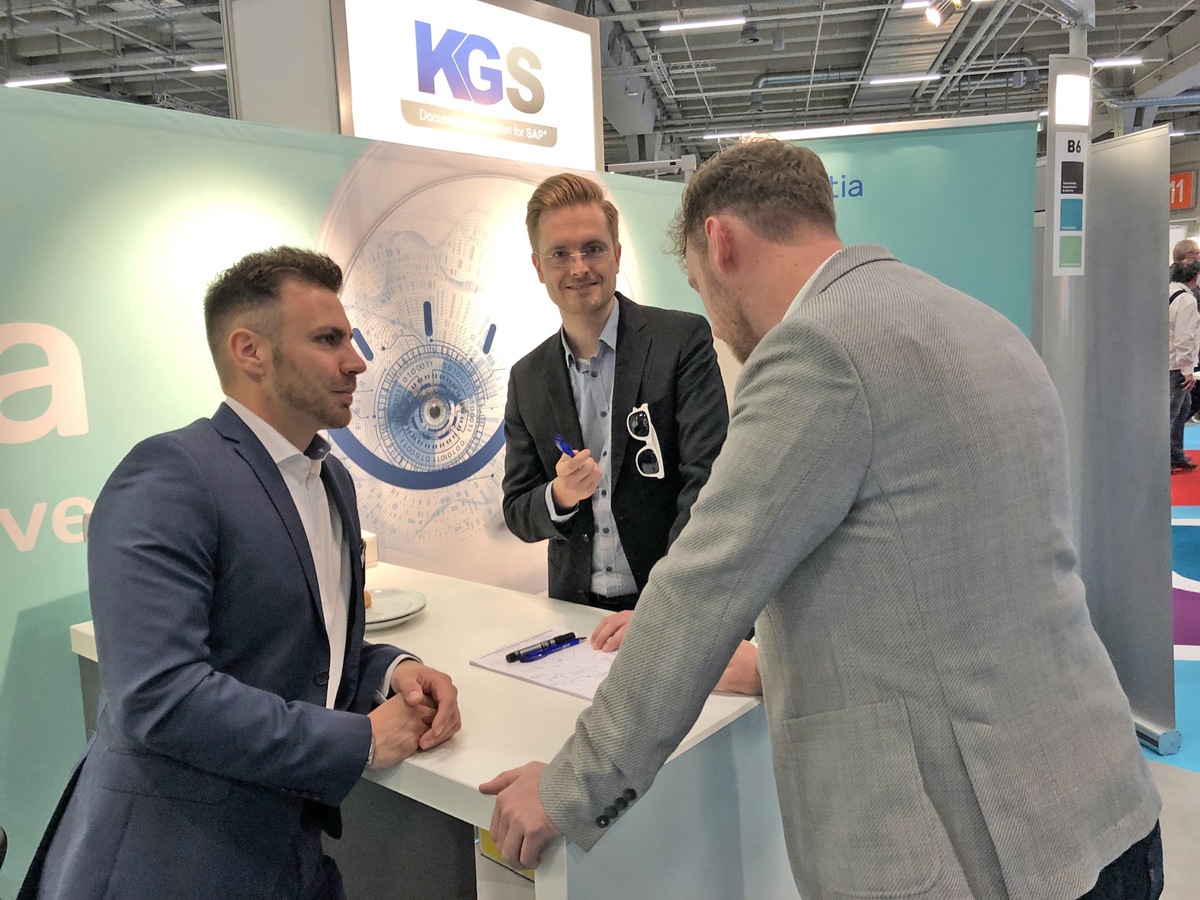 DSAG Jahreskongress 2019: KGS zeigte, wie man in hybriden Systemlandschaften archiviert