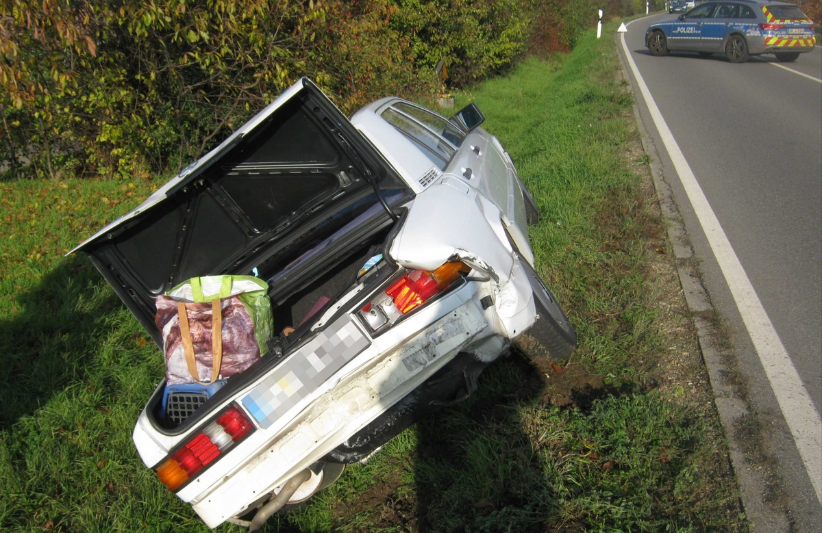 POL-PDNW: Drei Leichtverletzte bei Verkehrsunfall auf L516