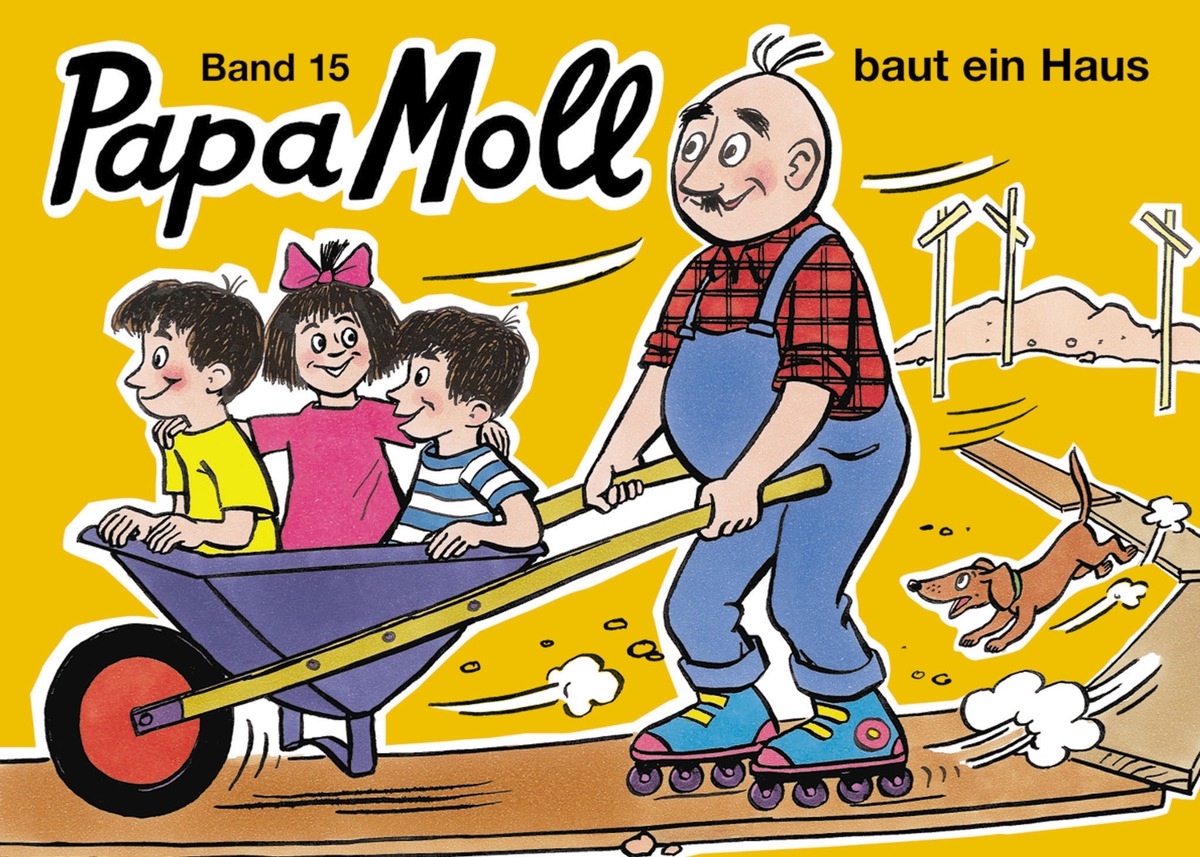 Papa Moll baut ein Haus