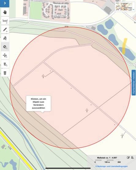 FW Grevenbroich: Defektes Windrad in Grevenbroich - Umfangreiche Absperrmaßnahmen