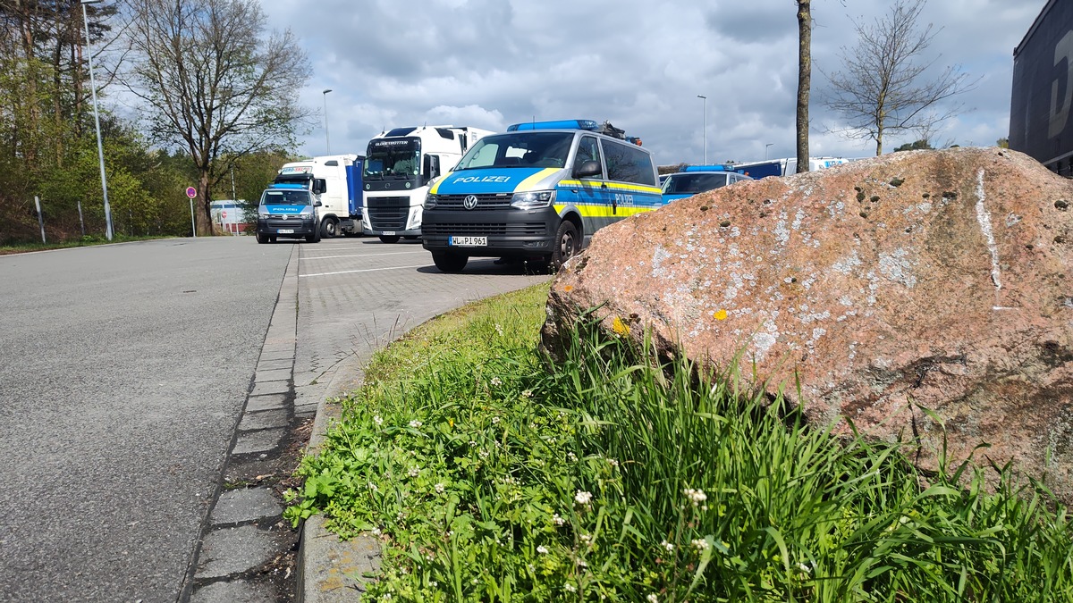 POL-LG: Kontrolle des gewerblichen Güterverkehrs