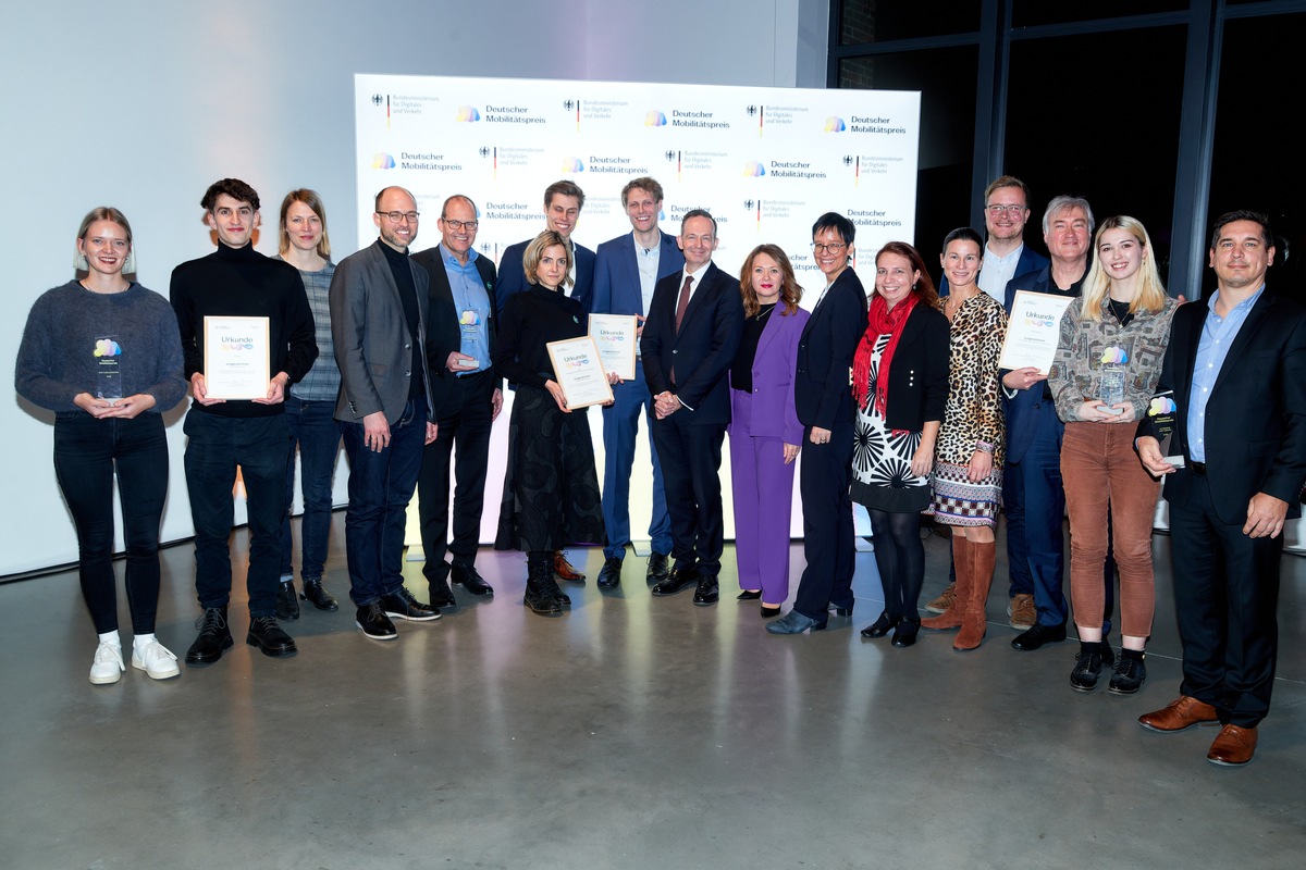 Deutscher Mobilitätspreis in Berlin verliehen