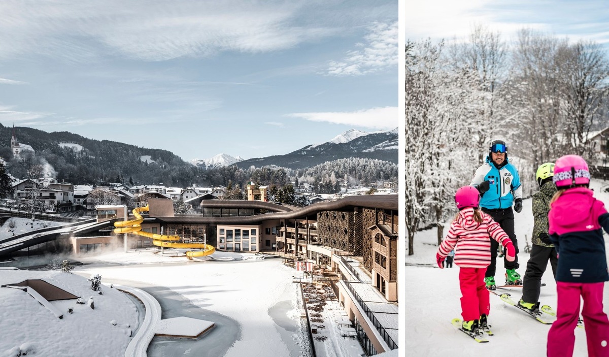 Statt explodierender Preise für Skipässe – Gratisspaß auf der Dachpiste des Falkensteiner Family Resort Lido