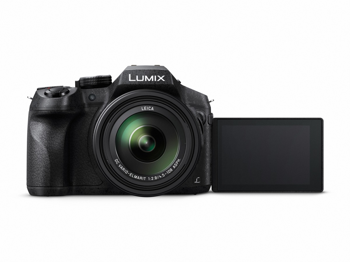 LUMIX FZ300: Robuste Top-Bridge-Kamera mit hochlichtstarkem Zoom sowie 4K-Foto und -Video