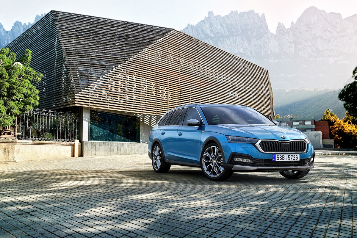 Lifestyle-Kombi in dritter Generation: der neue SKODA OCTAVIA SCOUT